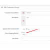 Shipping method based on Customer group Shipping method based on Customer group