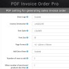 PDF Invoice Pro For Orders : Multiple Features PDF Invoice Pro For Orders : Multiple Features