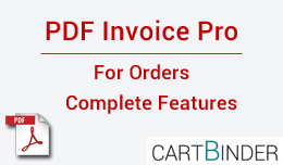 PDF Invoice Pro For Orders : Multiple Features PDF Invoice Pro For Orders : Multiple Features