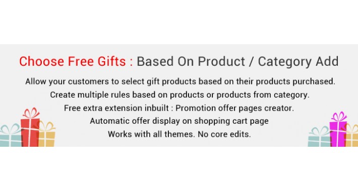 Free Gift Products Based On Product / Category Added Free Gift Products Based On Product / Category Added