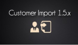 Import customers 1.5.x to opencart quickly from csv sheet Import customers 1.5.x to opencart quickly from csv sheet