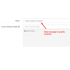 Customized Message Display: Create Custom Messages Based On Audience & Conditions Customized Message Display: Create Custom Messages Based On Audience & Conditions