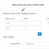 Add Customized total shipping and payment from admin side order Add Customized total shipping and payment from admin side order