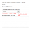 Delivery dates / time slots selection for orders : Multi control Delivery dates / time slots selection for orders : Multi control