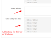 Delivery dates / time slots selection for orders : Multi control Delivery dates / time slots selection for orders : Multi control