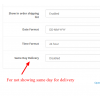 Delivery dates / time slots selection for orders : Multi control Delivery dates / time slots selection for orders : Multi control