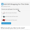 Gift Wrap Complete Order- Choose Gift Papers, Amount, Messages Gift Wrap Complete Order- Choose Gift Papers, Amount, Messages