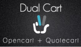 Dual Cart - Opencart + Quotation Dual Cart - Opencart + Quotation