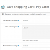 Save Shopping Cart : Pay Later Save Shopping Cart : Pay Later