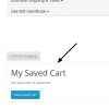 Save Shopping Cart : Pay Later Save Shopping Cart : Pay Later