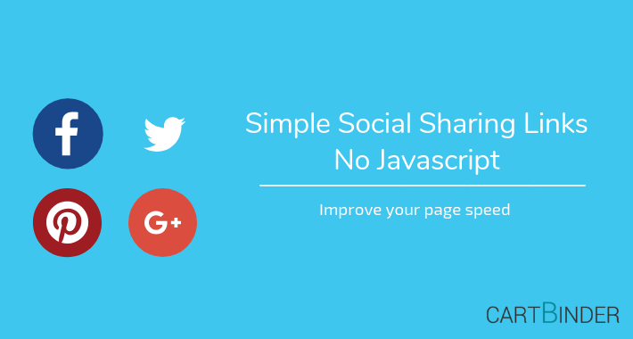 Simple Social Product Sharing : No External Javascript Simple Social Product Sharing : No External Javascript