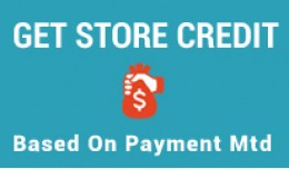 Get Store credit based on payment method