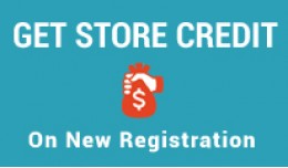 Get Store Credit On Registeration Get Store Credit On Registeration